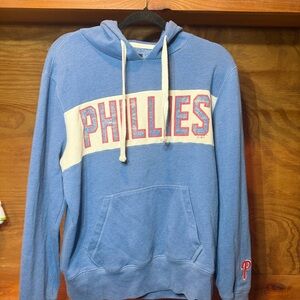 47 Brand Blue and White Phillies Hoodie